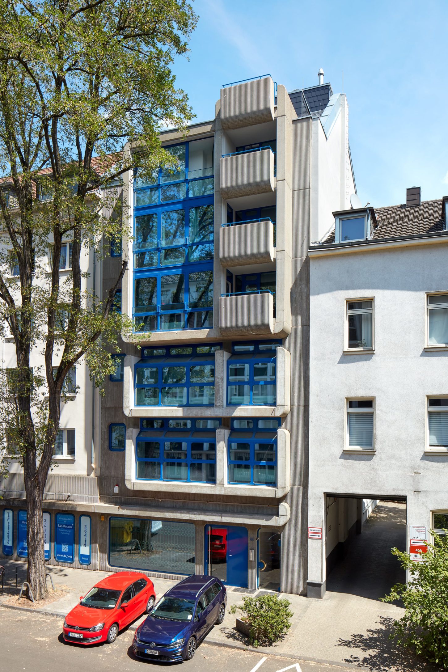 Benzenbergstr. 44 Düsseldorf – Frontansicht